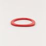 Jewelry - Bracelets in African blonde horn, brass and red lacquer - L'INDOCHINEUR PARIS HANOI