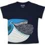 Prêt-à-porter - T shirt manches courtes Baleine imprimé recto verso  - COQ EN PATE