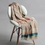 Throw blankets - Moore cashmere throw - SADHU HANDMADE NATURALS