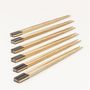 Couverts de service - Sets of 6 pairs of bi-material chopsticks - L'INDOCHINEUR PARIS HANOI
