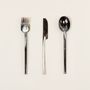 Kitchen utensils - Set of 3 small cutlery in natural horn - L'INDOCHINEUR PARIS HANOI