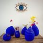 Scarves - Decorative Paper Vase for Dried Flowers, Klein Blue, Bright and Timeless - L'ATELIER DES CREATEURS