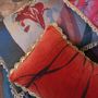 Cushions - Bamboo leafs Picante rectagular cushion cover - TRACES OF ME
