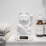 Decorative objects - Maneki Neko / Solar Cat / White - DONKEY PRODUCTS