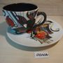 Ceramic - ENIGMA cups&saucers/OONA  - ENIGMA