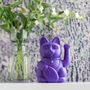 Decorative objects - Maneki Neko / Lucky Cat / Violet - DONKEY PRODUCTS