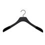 Homewear - Shirt-hanger in ash wood — colour black, brushed wood - MON CINTRE