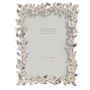 Homewear - Silver Leaf & Ivory Flower Frame - ADDISON ROSS