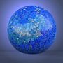 Objets design - Lampe « Dream » bleue extérieur - ATELIER DE MOSAIQUE L.TORNO