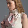 Scarves - Fleur linen scarf - SADHU HANDMADE NATURALS