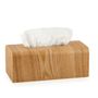 Caskets and boxes - Willow wood tissue box BA70011  - ANDREA HOUSE