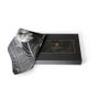 Scarves - THEATRE DE NIGHT N°5 BLACK & WHITE 45 - square/scarf printed 100% silk twill - 17.72 x 17.72 inch - French roll - Maison Fétiche - MAISON FÉTICHE