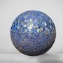 Design objects - “Dream” Lamp blue and gold  - ATELIER DE MOSAIQUE L.TORNO