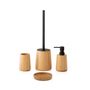 Mounting accessories - Oak wood Toilet brush holder BA70045 - ANDREA HOUSE