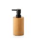 Mounting accessories - Bamboo and black polypropylene Soap dispenser BA70074 - ANDREA HOUSE