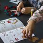Décorations pour tables de Noël - Kit de Loisirs créatifs et éducatif "La couronne de Noël" - Jouets DIY enfant - L'ATELIER IMAGINAIRE