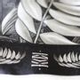 Gifts - BLACK & WHITE DEPTH - MEN’S POCKET SQUARES - printed 100% silk twill - 11.82 x 11.82 inch - flat hem - Maison Fétiche - MAISON FÉTICHE