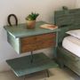 Design objects - Night stand solid wood patine - LIVING MEDITERANEO