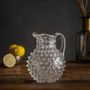 Carafes - Clear pitcher 1L diamond tip - CHEHOMA