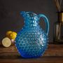 Carafes - Turquoise pitcher 2L diamond tip - CHEHOMA