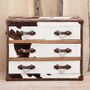 Chests of drawers - Chest of drawers cowhide  - CHEHOMA