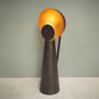 Desk lamps - Hide & Seek standing lamp black and gold - CHEHOMA