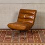 Armchairs - Spinal leather armchair - CHEHOMA