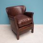 Armchairs - Leather armchair “Turner” - CHEHOMA