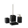 Mounting accessories - Polyresine Slate effect Toothbrush holder BA70113 - ANDREA HOUSE