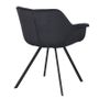 Fauteuils - Ray Arm Chair black - POLE TO POLE