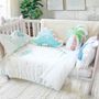 Bed linens - Blanket with Dino pattern for baby crib - PETIT ALO