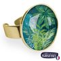 Jewelry - Big ring fully gilded with fine gold Les Parisiennes Jungle - LES JOLIES D'EMILIE