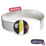Jewelry - Medium bangle finishing touch all silver 925 Les Parisiennes Happy Day - LES JOLIES D'EMILIE