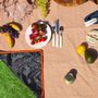 Outdoor decorative accessories - Picnic tablecloth 140 x 280 cm. - LES JARDINS DE LA COMTESSE