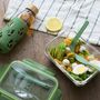 Plats et saladiers - Boîtes de conservation en verre et bambou - N2J - ZAK!DESIGNS / PEBBLY