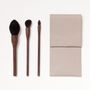 Design objects - 3 Brushes & Case, UBU Collection  - SHAQUDA