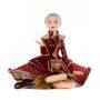 Decorative objects - NUTCRACKER SITT.LADY DOLL BURG/GLD 35,5CM - GOODWILL M&G