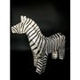 Sculptures, statuettes and miniatures - Khasmin - Zebra Sculpture - FRENCH ARTS FACTORY