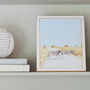 Homewear - White Enamel & Gold Frame - ADDISON ROSS