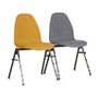 Chairs - Stackable and connectable chair Spoinq - SPOINQ