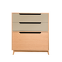 Chests of drawers - CHEST OF DRAWERS MOCHA GREY - KULILE