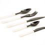 Couverts & ustensiles de cuisine - Set of 3 small cutlery in natural horn - L'INDOCHINEUR PARIS HANOI