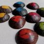 Jewelry - Cabochons in Tagua. Vegetable ivory - TIERRATAGUA & CREATIERRA