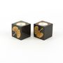 Objets de décoration - Trivet and boxes in stone with Ginkgo design - L'INDOCHINEUR PARIS HANOI