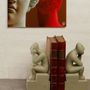 Decorative objects - Thinker Bookend set of 2 - SOPHIA ENJOY THINKING