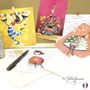 Stationery - Rectangular postcard Les Fabuleuses d'Emilie FIALA Art for Japan - LES FABULEUSES D'EMILIE FIALA