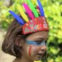 Cadeaux -  Kit de loisirs créatifs et éducatif « Indiens» - Jouets DIY enfant - L'ATELIER IMAGINAIRE