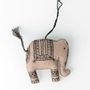 Decorative objects - Felt Ornements, Cow/Elephant - SILAIWALI