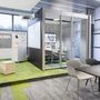 Office design and planning - Think Tank NOOXS Freestanding Room - BENE