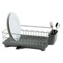 Dish Drainers - Grey metal and plastic dishdrainer CC70176 - ANDREA HOUSE